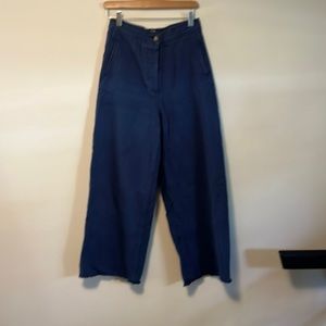 Aritzia Wilfred cotton wide legged pants